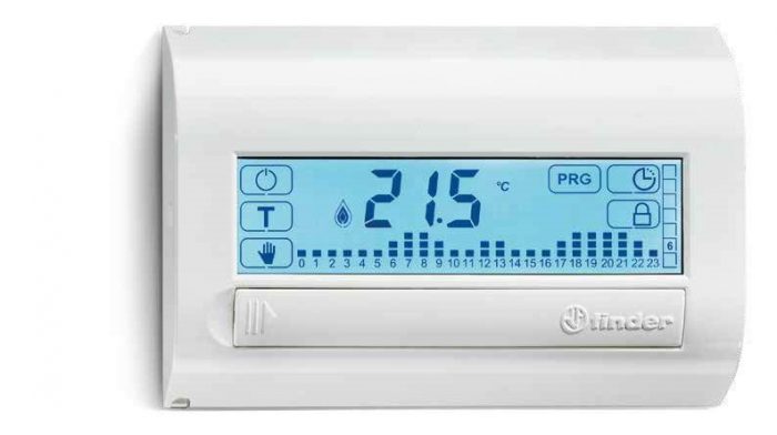 Cronotermostato Digitale Finder Touch 1C.71 - Programmabile Con Aggiornamento Ora Legale - Foto 10