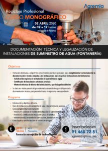 Curso memorias Fontanería