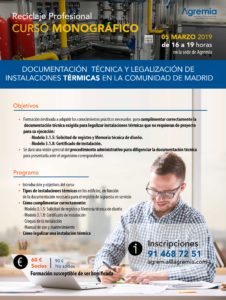 Curso RITE: Documentación y legalización de instalaciones