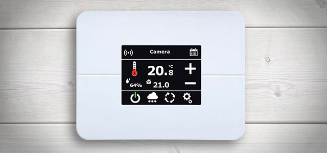 Unidad de control para Climatización