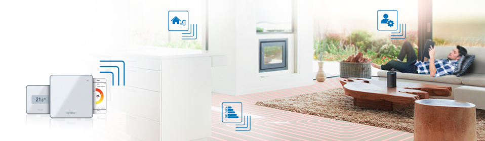 sistema de control para soluciones de Climatización Uponor