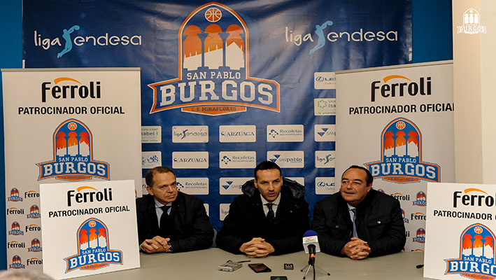 Ferroli patrocina al Club de Baloncesto