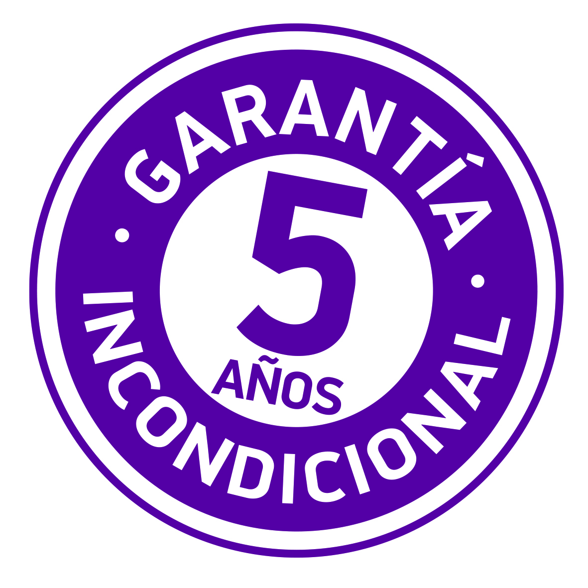 GARANTIA 5 AÑOS