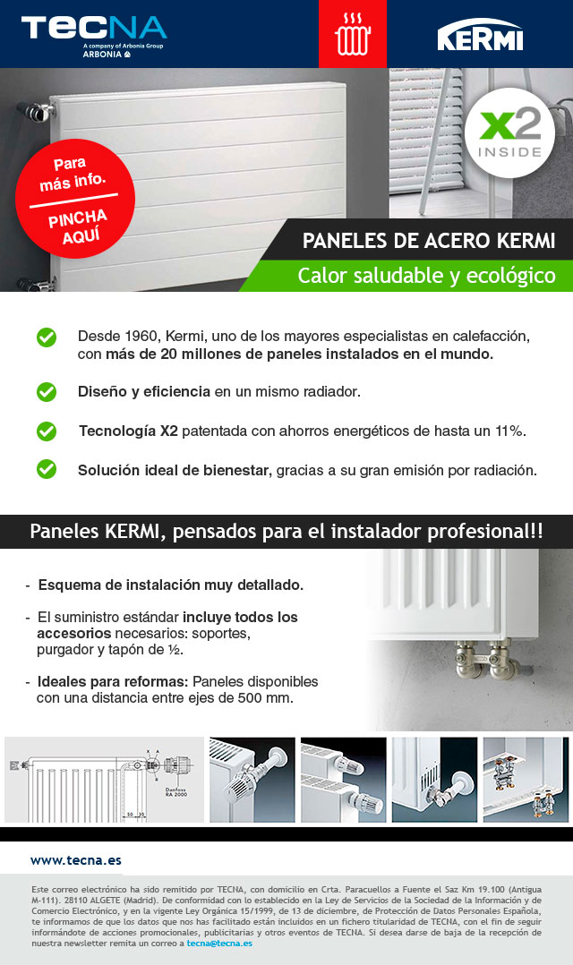 Paneles KERMI de TECNA