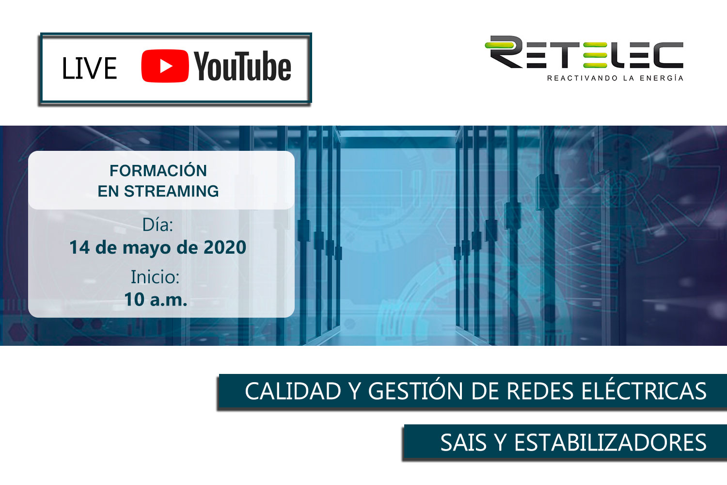 Webinar Retelec: Calidad y gestión de redes eléctricas