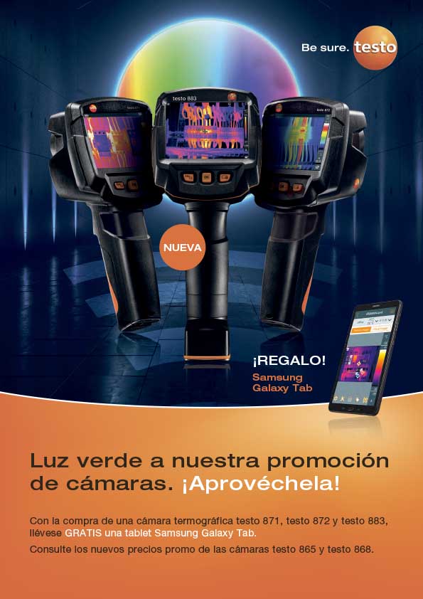 Nuevas cámaras termográifcas testo