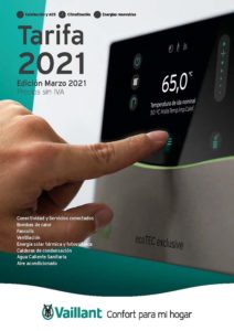 tarifa marzo 2021 vaillant