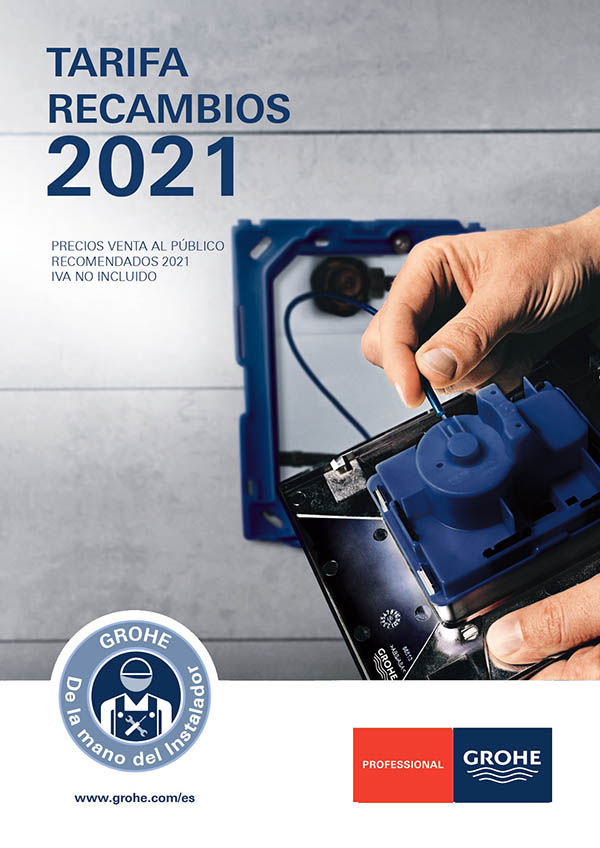 nueva tarifa de recambios 2021