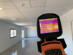 Techo radiante y regulación domótica Giacomini