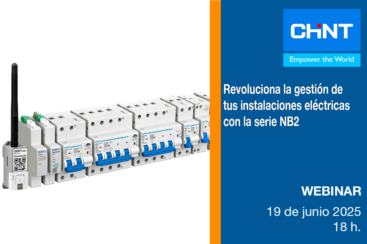 Webinar CHINT: Revoluciona la gestión de tus instalaciones eléctricas con la serie NB2