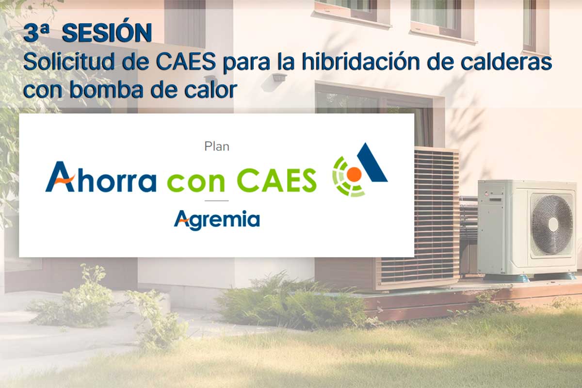 Jornada explicativa sobre la solicitud de CAES para la hibridación de calderas con bomba de calor