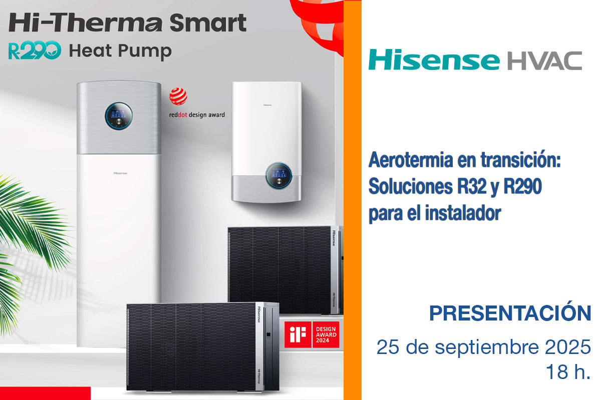 Aerotermia en transición Soluciones R32 y R290 para el instalador