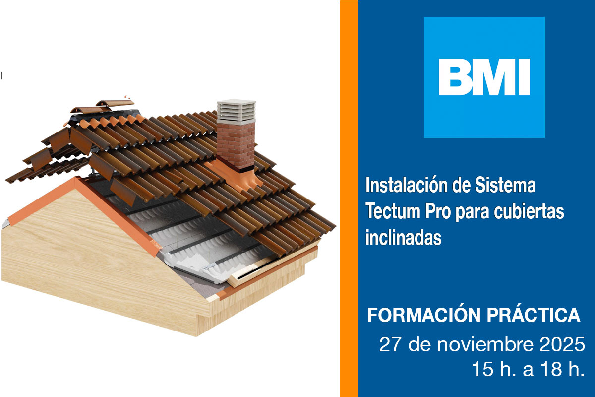 BMI | Instalación de Sistemas Tectum Pro para instaladores de cubierta inclinada